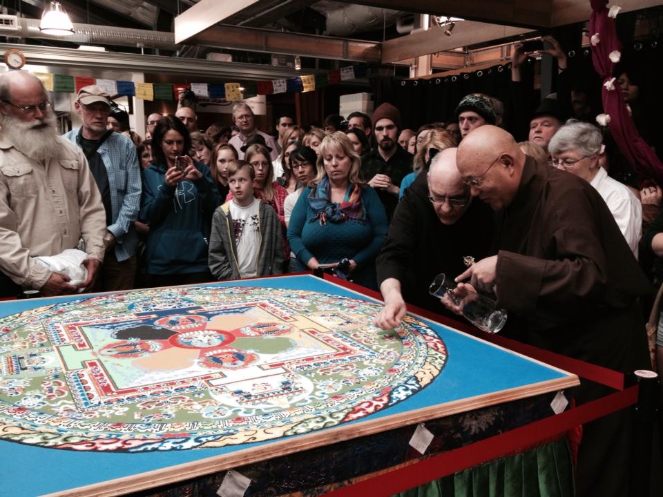 Buddhist Dismantling Ceremony
